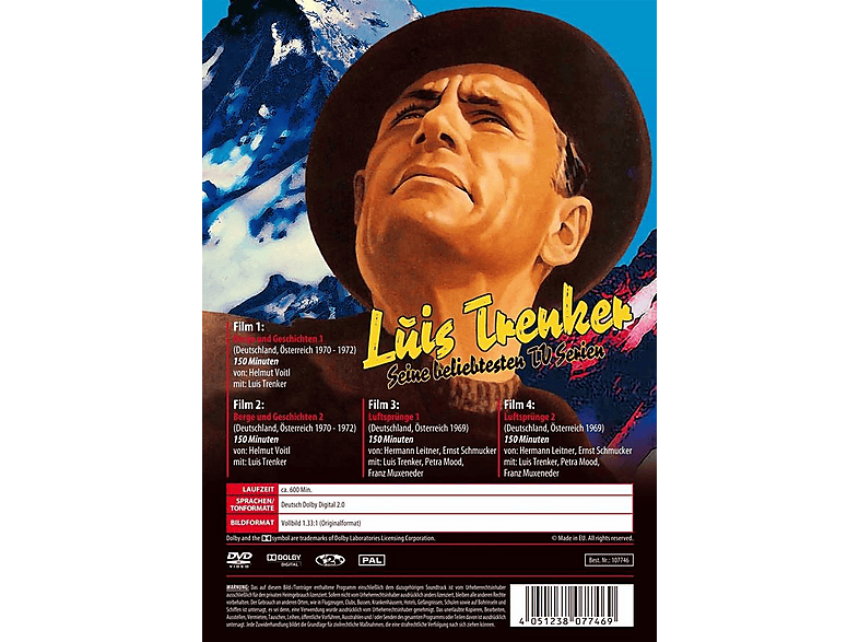 Luis Trenker - Seine beliebtesten TV Serien DVD