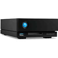 LACIE 8TB HDD NAS Gehäuse 1big Dock Thunderbolt 3, Schwarz