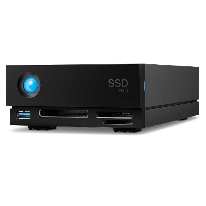 LACIE 2TB SSD NAS Gehäuse 1big Dock Pro Thunderbolt 3, Schwarz