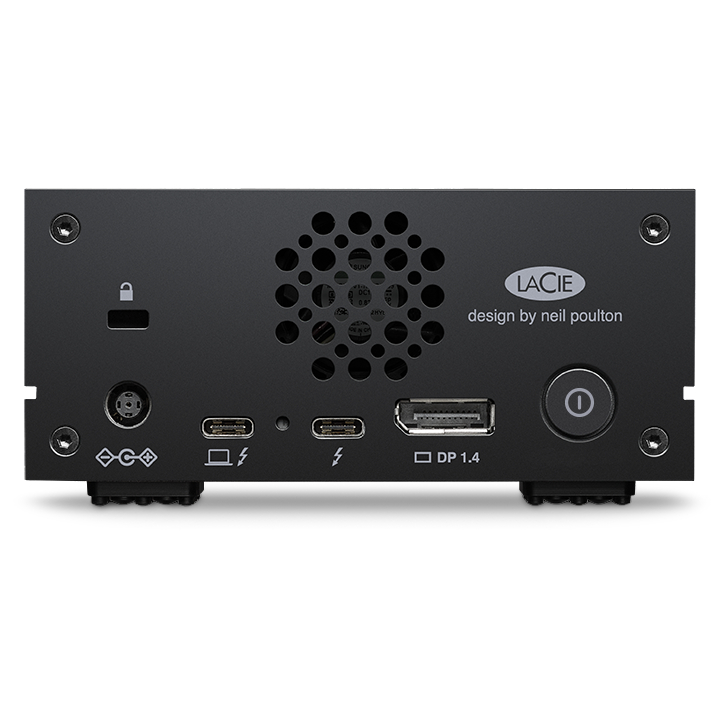 LACIE 2TB SSD NAS Gehäuse 1big Dock Pro Thunderbolt 3, Schwarz