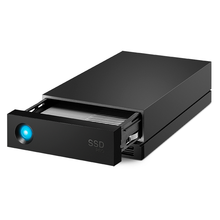 LACIE 2TB SSD NAS Gehäuse 1big Dock Pro Thunderbolt 3, Schwarz