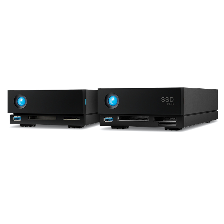 LACIE 2TB SSD NAS Gehäuse 1big Dock Pro Thunderbolt 3, Schwarz
