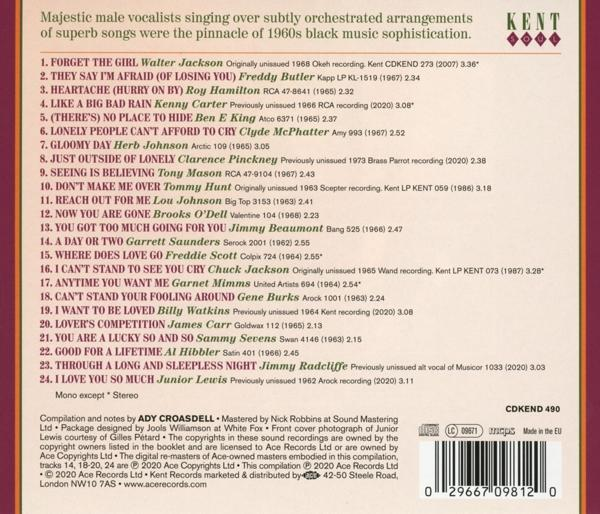 Dos d'un CD avec une liste de titres de chansons et du texte sur la musique.