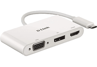 DLINK DUB-V310 - Station d'accueil USB (Blanc)