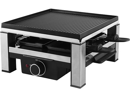 OHMEX RCL-2294 - Raclettegrill (Schwarz/Silber)