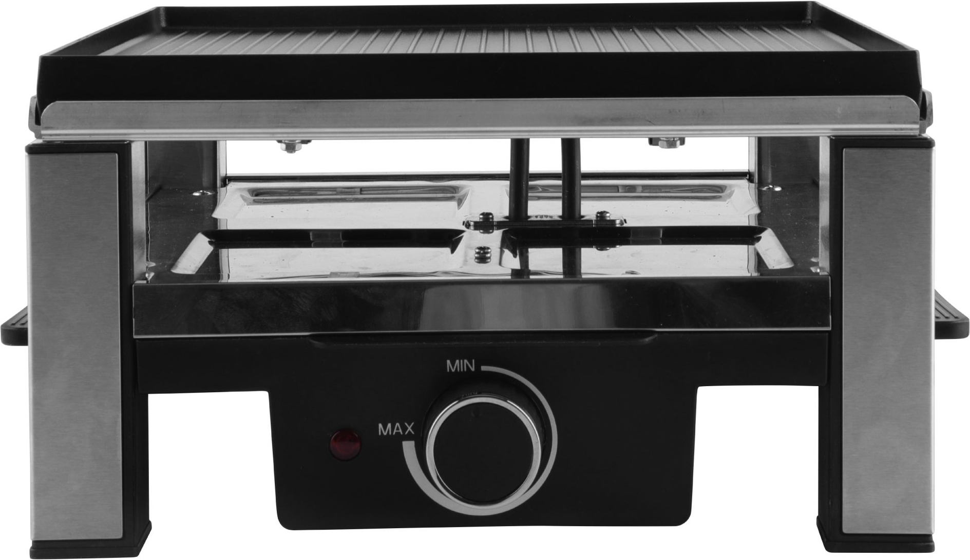 OHMEX RCL-2294 - Raclettegrill (Schwarz/Silber)
