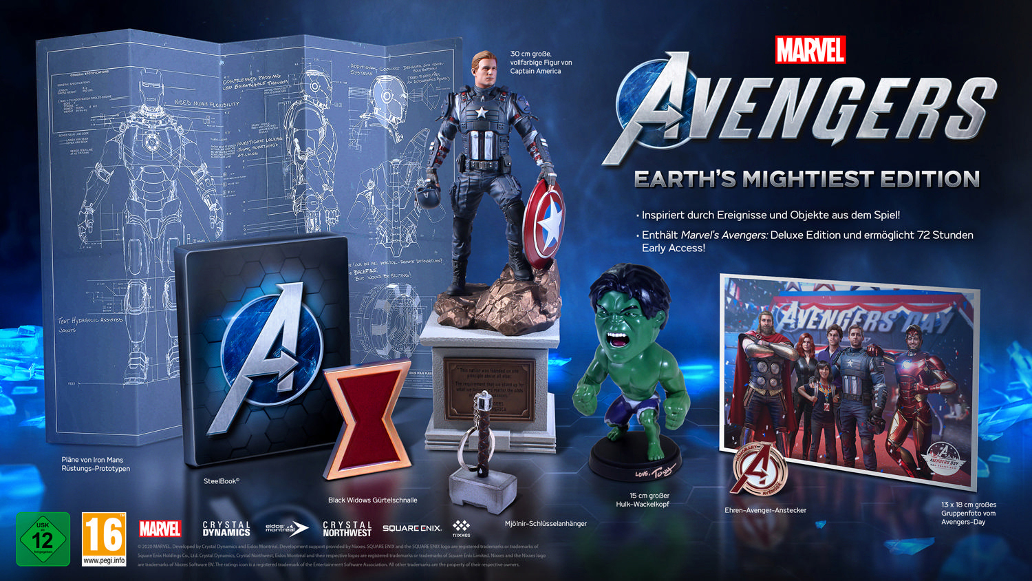 PS4 MARVELS AVENGERS: EARTHS MIGHTIEST EDITION - [PlayStation 4]