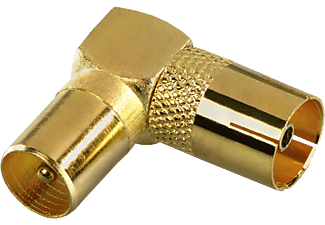 HAMA 00123391 - Antennen-Adapter (Gold)