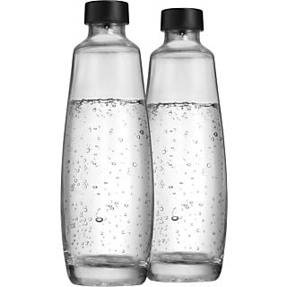 SODASTREAM 1047202410 - Caraffa di Vetro (Trasparente/Grigio)