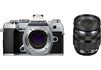 OLYMPUS OM-D E-M5III ezüst + EZ-M12-40 Pro Kit