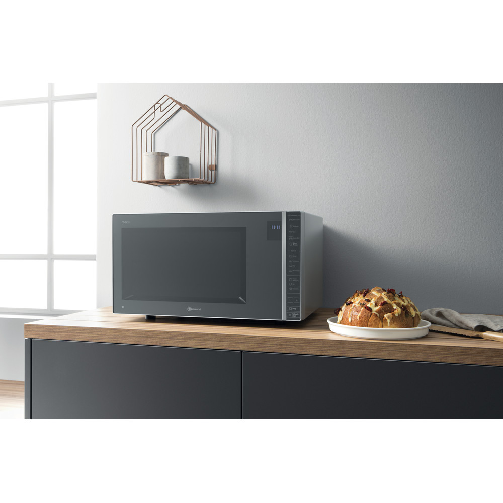 BAUKNECHT MW 304 M, Mikrowelle (900 Watt, Grillfunktion & Dampffunktion)