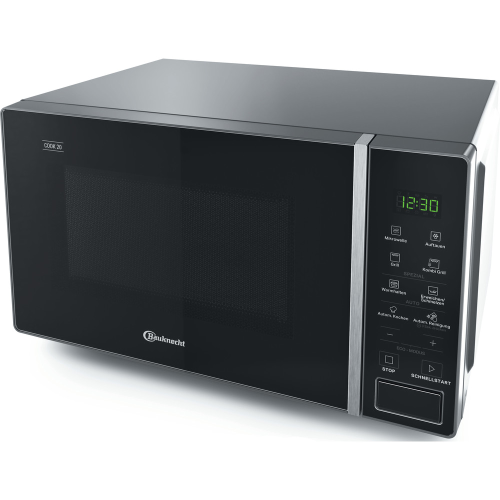 BAUKNECHT MW 203 SB, Mikrowelle (700 Watt, Grillfunktion)