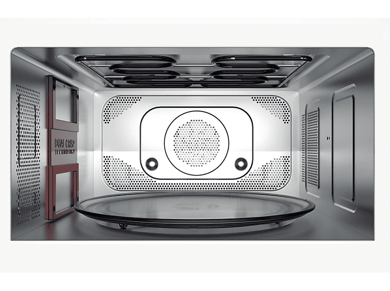 BAUKNECHT MW 3391 SX, Mikrowelle (1000 Watt, Grillfunktion, Heißluftfunktion & Dampffunktion)