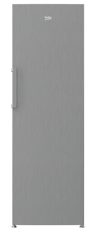 Congelador vertical - Beko RFNE312K31XBN, 282 l, No Frost, 185 cm, Inox