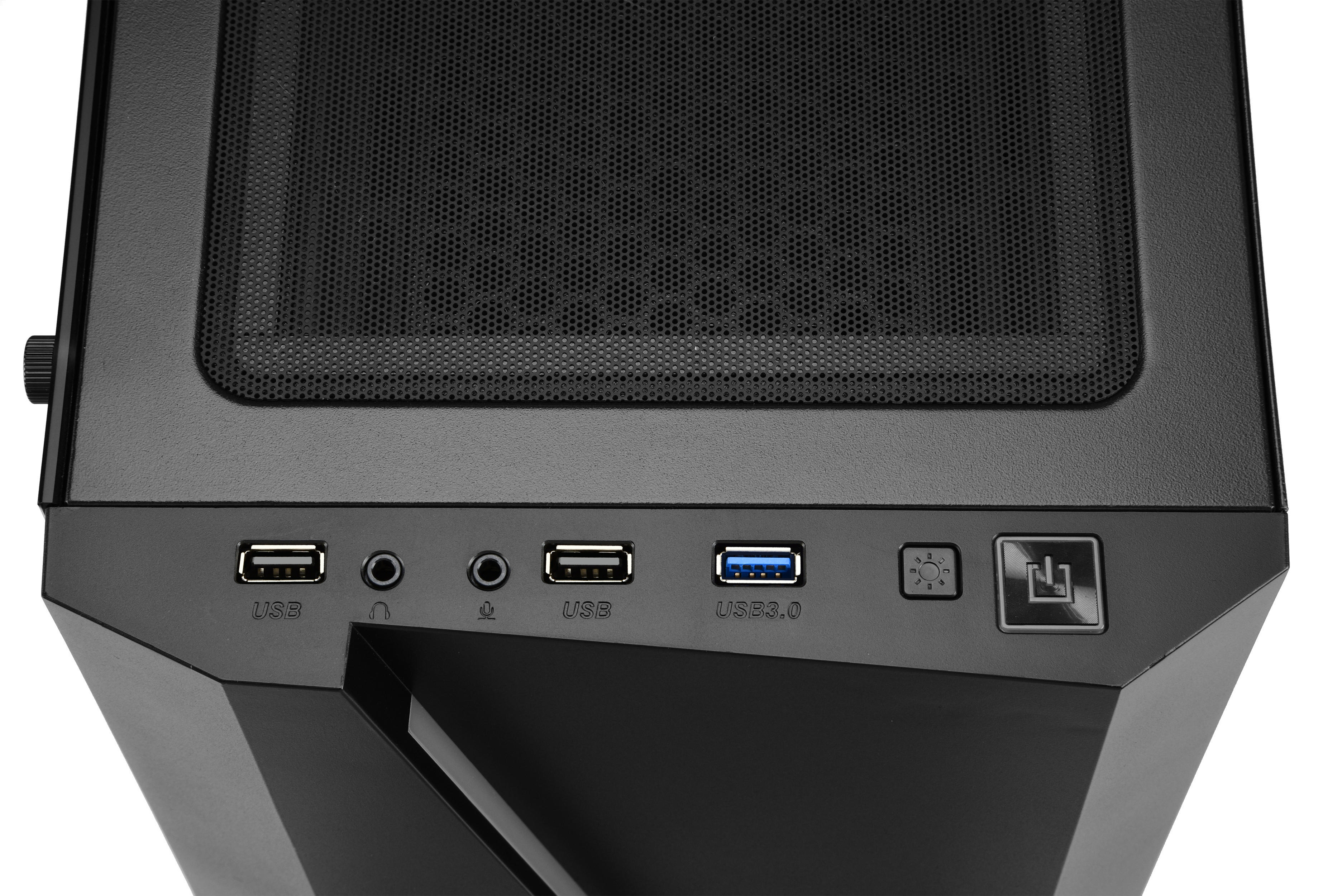 ENERMAX Makashi MK50 PC-Gehäuse, Schwarz