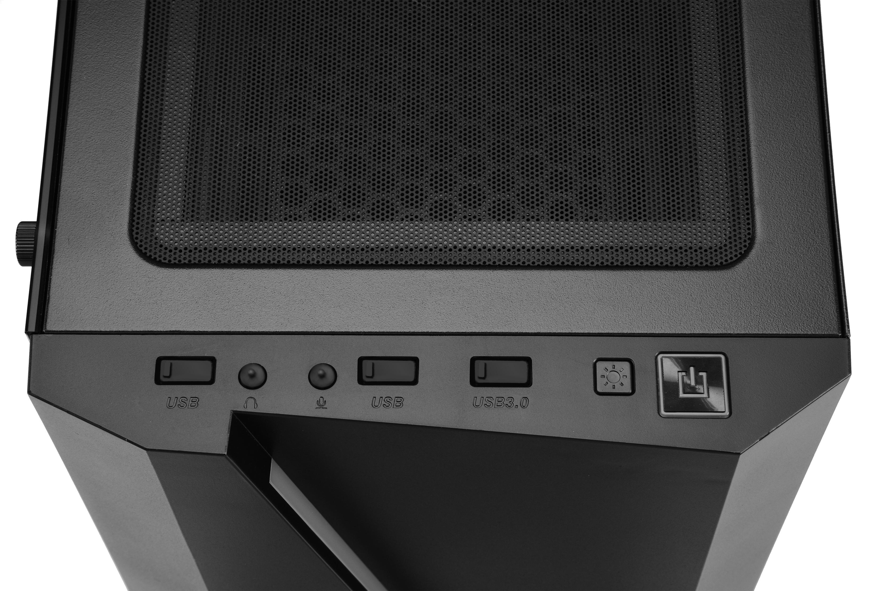 ENERMAX Makashi MK50 PC-Gehäuse, Schwarz
