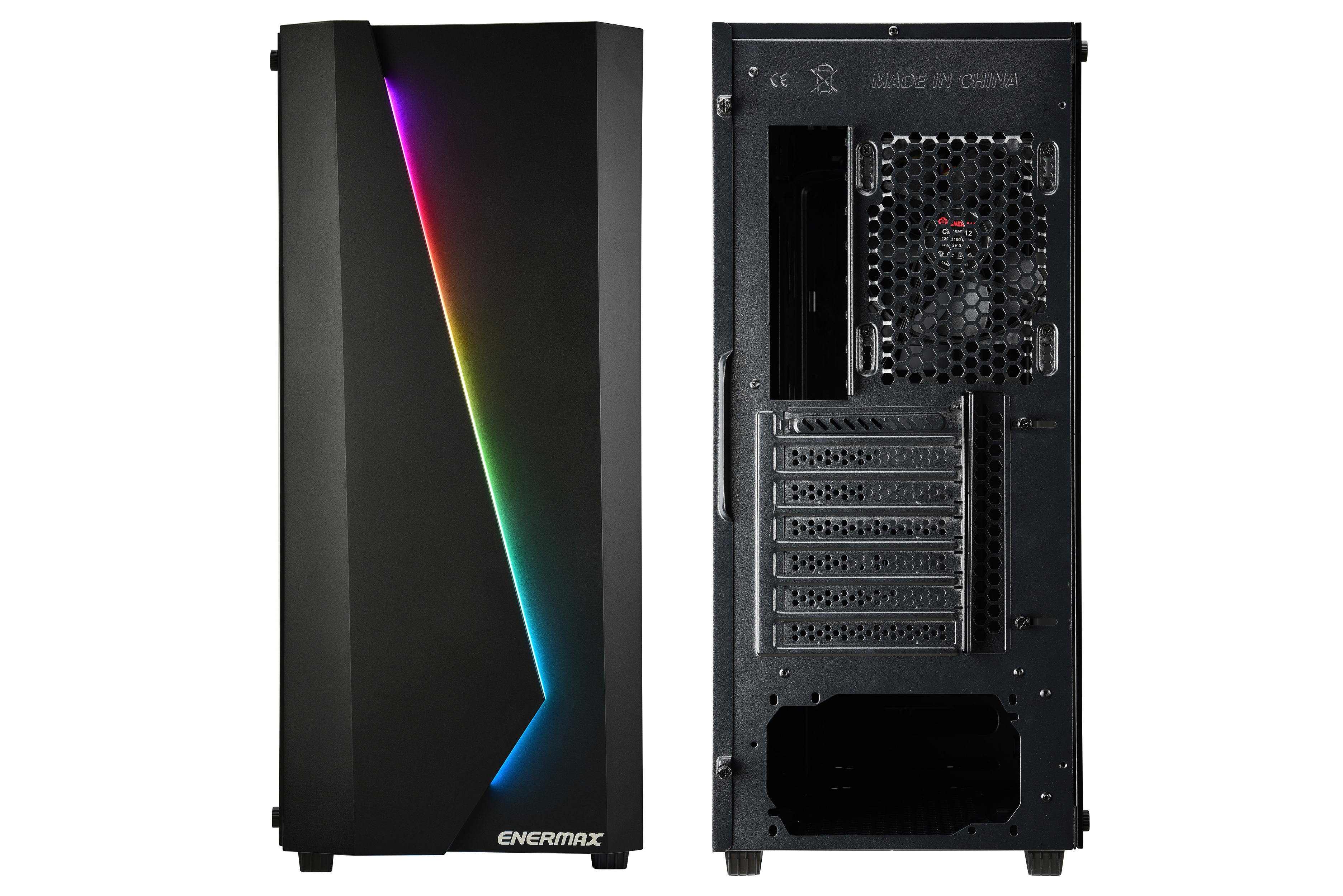 ENERMAX Makashi MK50 PC-Gehäuse, Schwarz