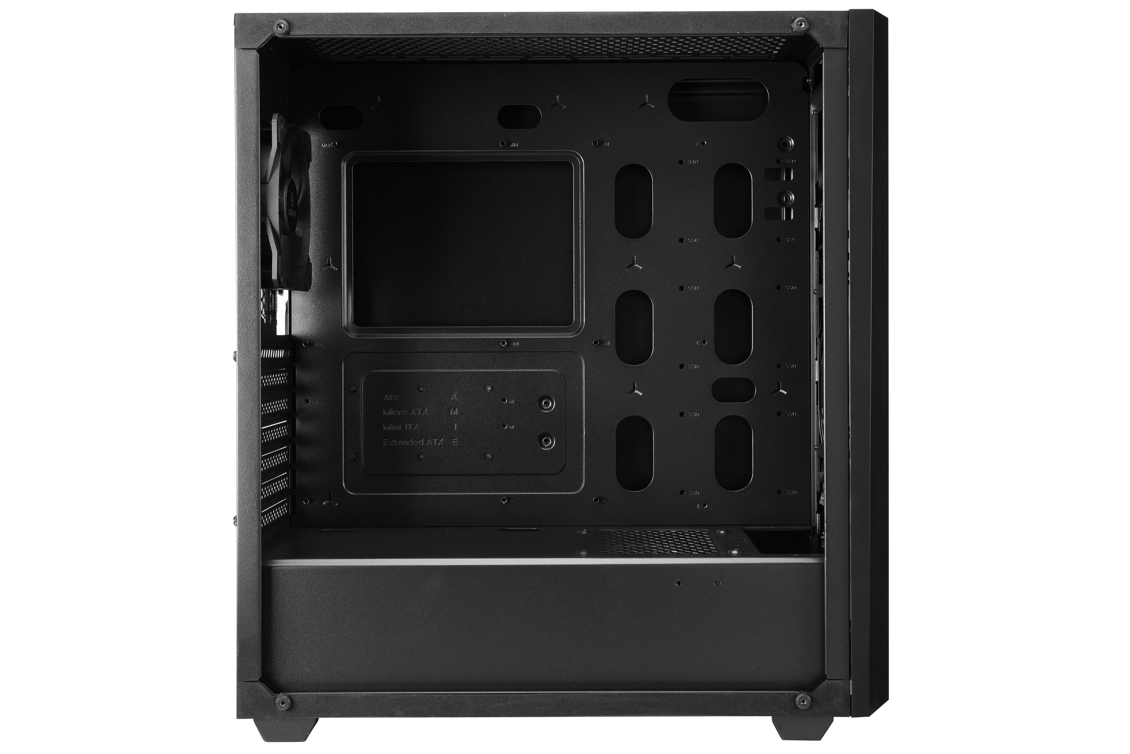ENERMAX Makashi MK50 PC-Gehäuse, Schwarz