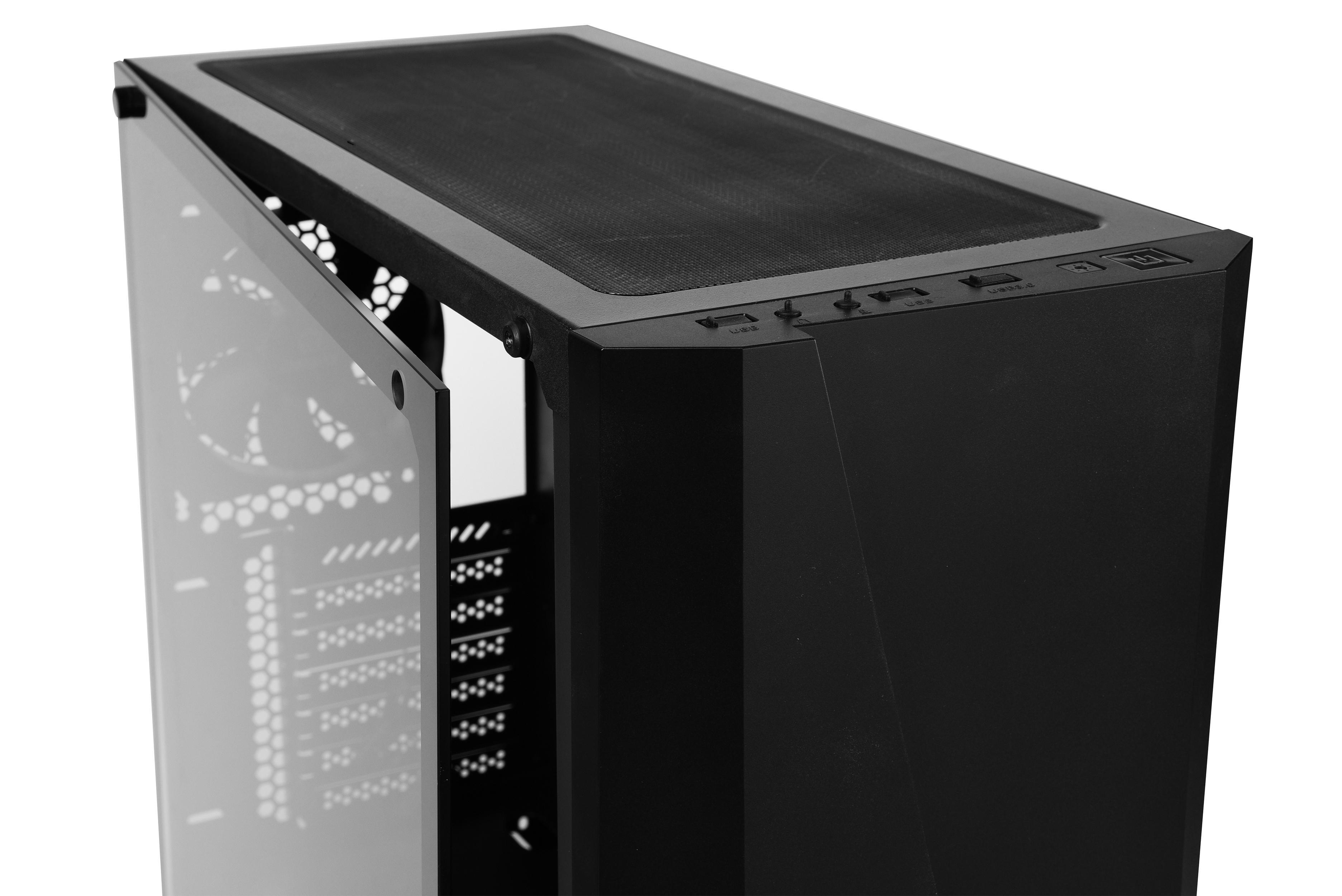 ENERMAX Makashi MK50 PC-Gehäuse, Schwarz