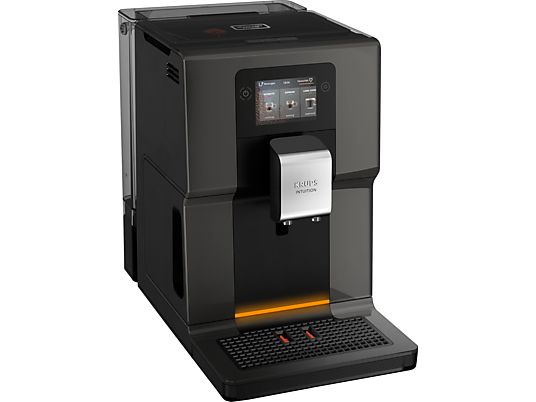 KRUPS EA872BCH Intuition Preference - Macchine da caffè completamente automatiche (Grigio/Nero)