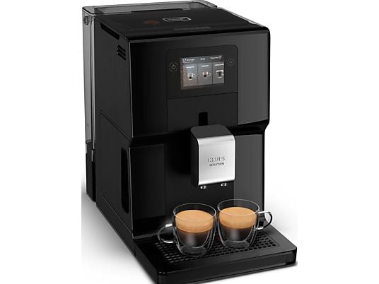 KRUPS EA8738CH Intuition Preference - Kaffeevollautomat (Schwarz)