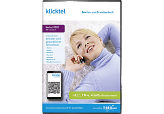 klicktel Telefon- und Branchenbuch Herbst 2020 - PC - Deutsch