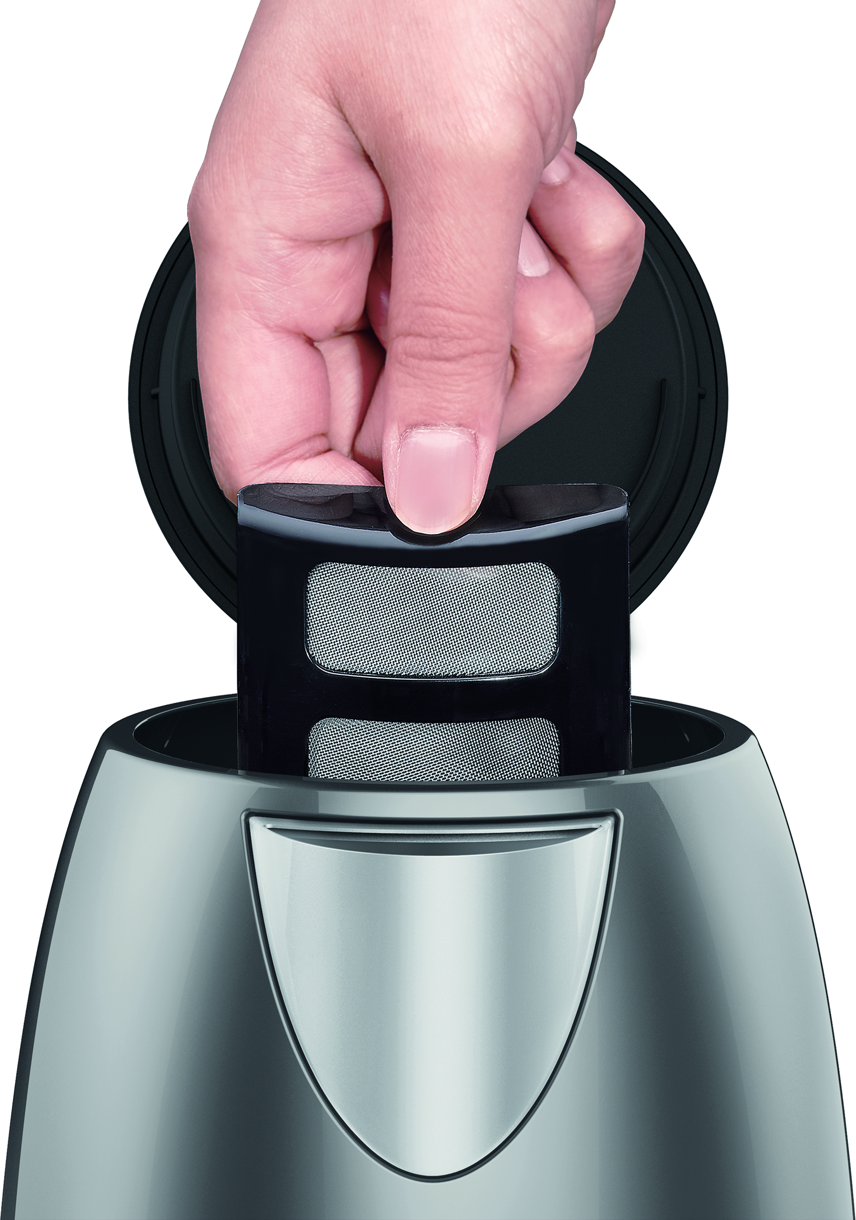 MOULINEX Subito (BY5508) Bouilloire, Acier inoxydable/Noir