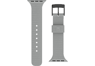 UAG Apple Watch U Series Strap (44/42 mm) - Bracelet (Gris/Noir)