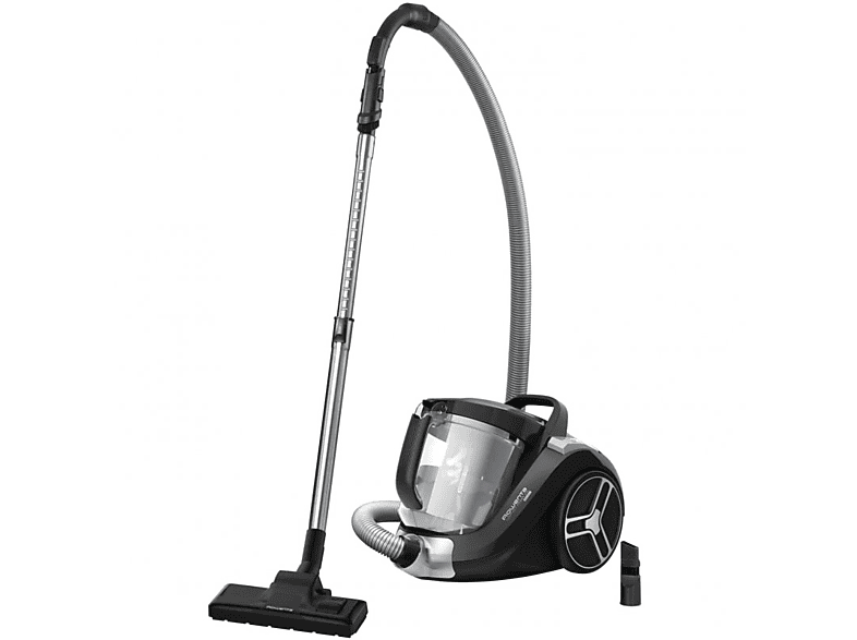 REACONDICIONADO Seminuevo Bueno Aspirador sin bolsa - Rowenta Compact Power XXL RO4825, 550W, Tecnología ciclónica, Motor effiTech, 2.5l