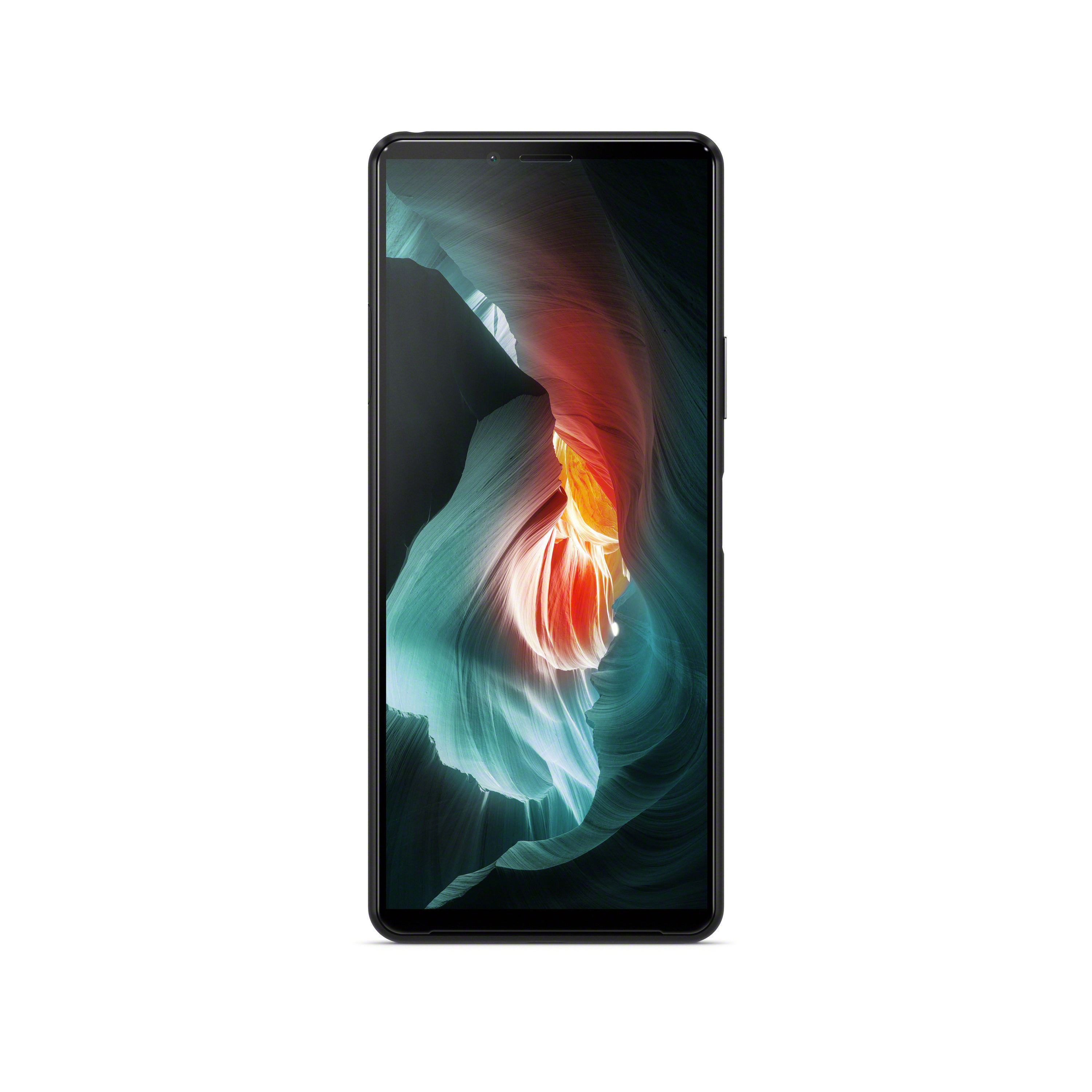 SONY Xperia 128 Schwarz GB 21:9 Display SIM II 10 Dual