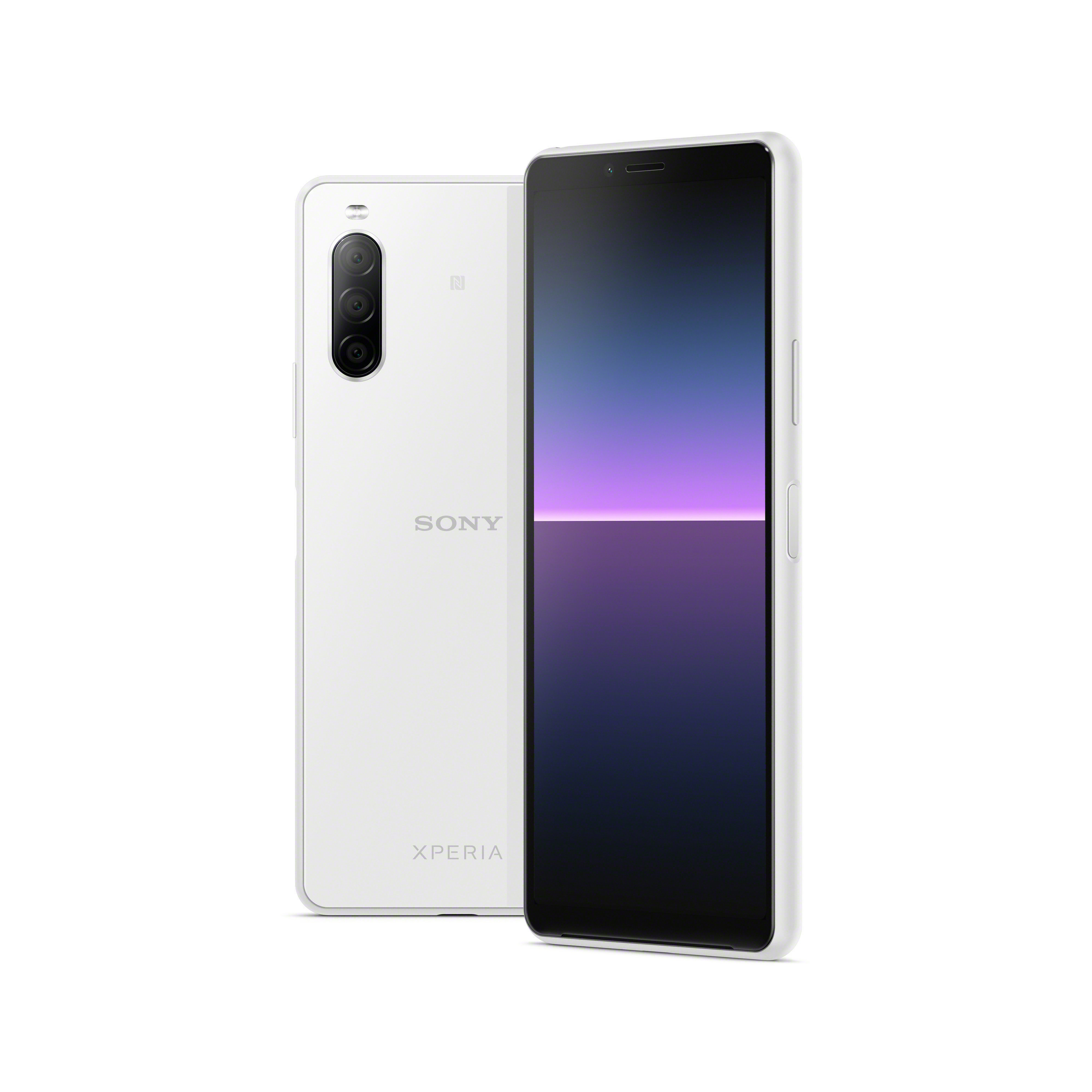 SONY Xperia 10 II 21:9 Display 128 GB Weiß Dual SIM