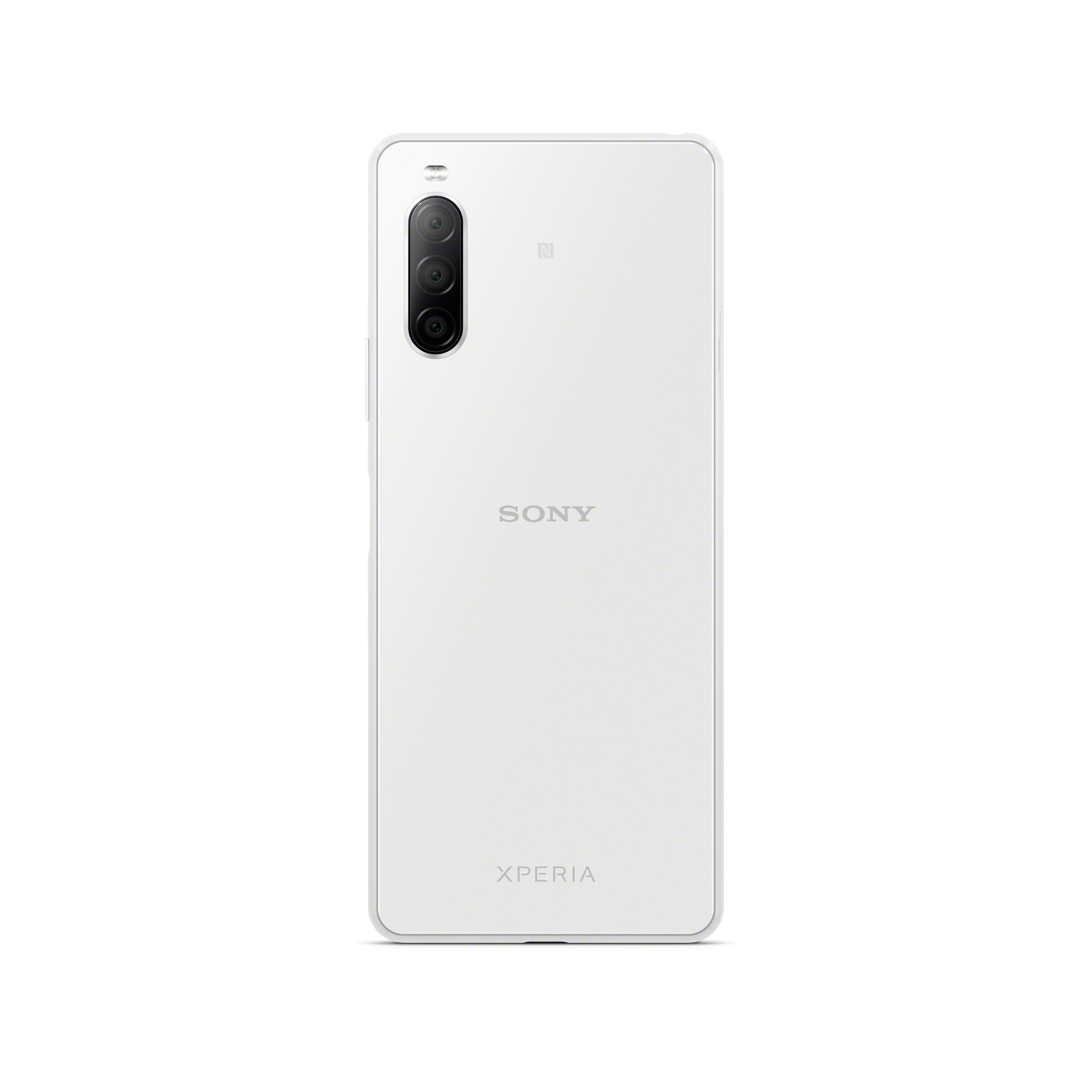 SONY Weiß 21:9 Xperia 10 SIM GB Display 128 II Dual