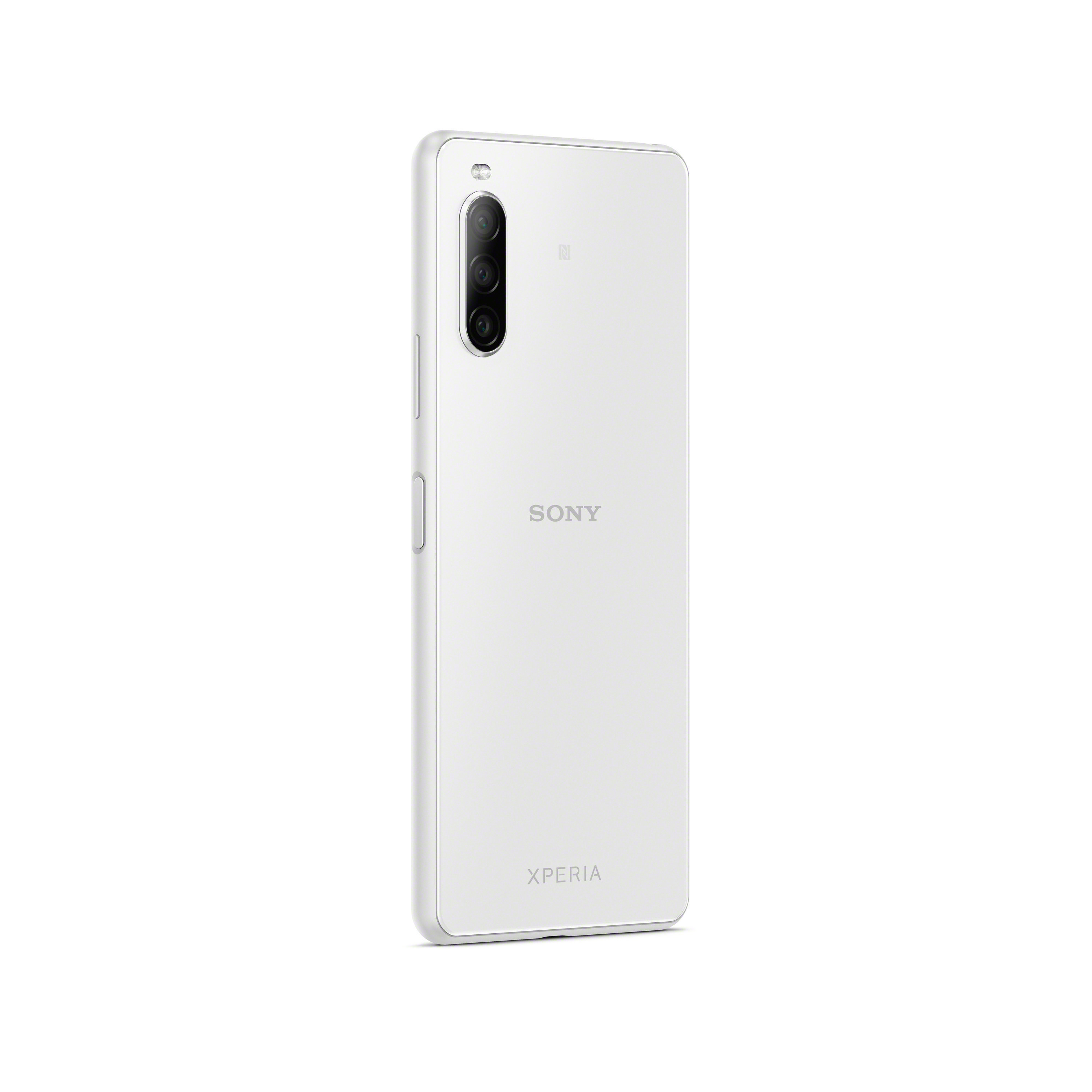 Display Dual SONY SIM Xperia 10 II GB 128 Weiß 21:9