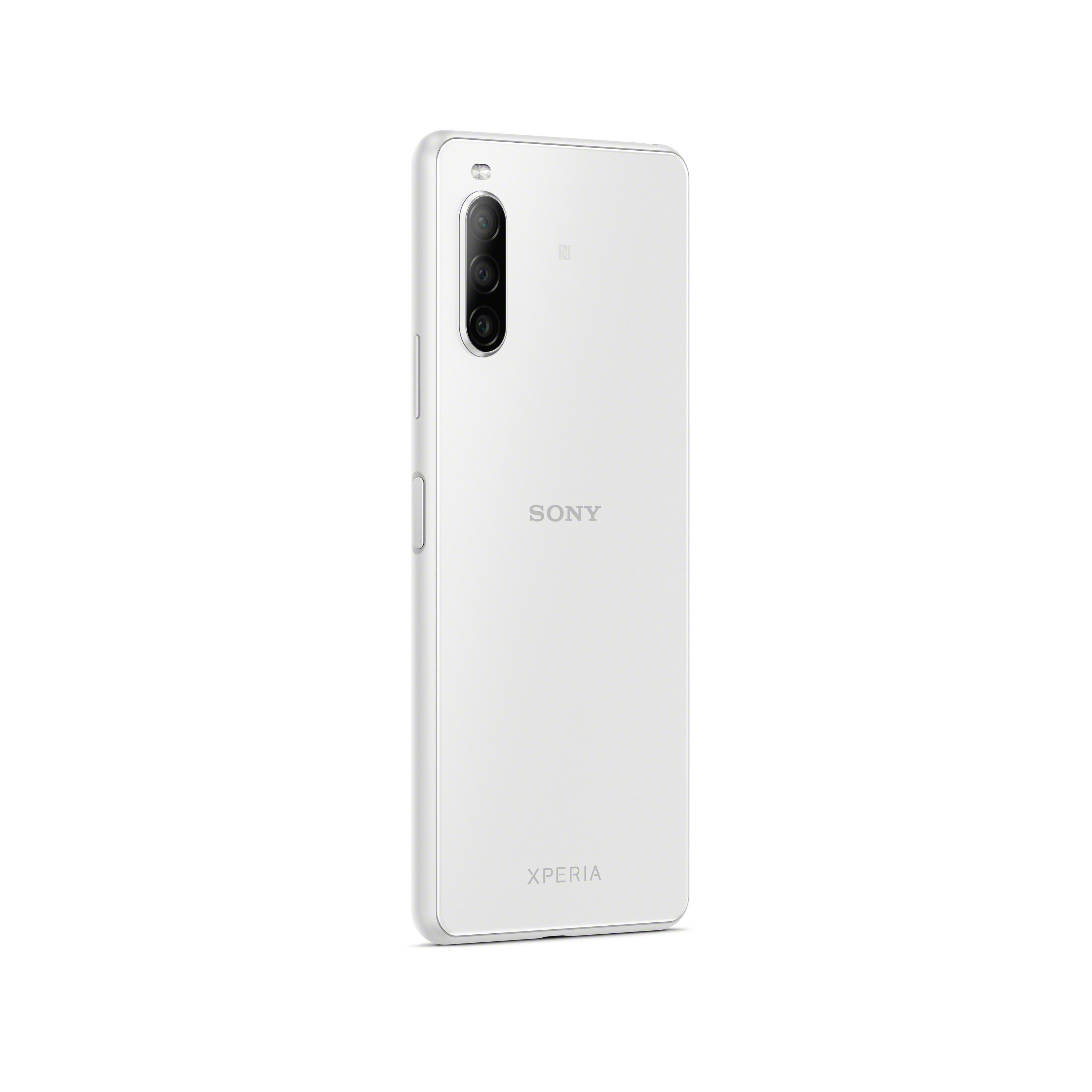 SONY Xperia 10 II 21:9 Display 128 GB Weiß Dual SIM