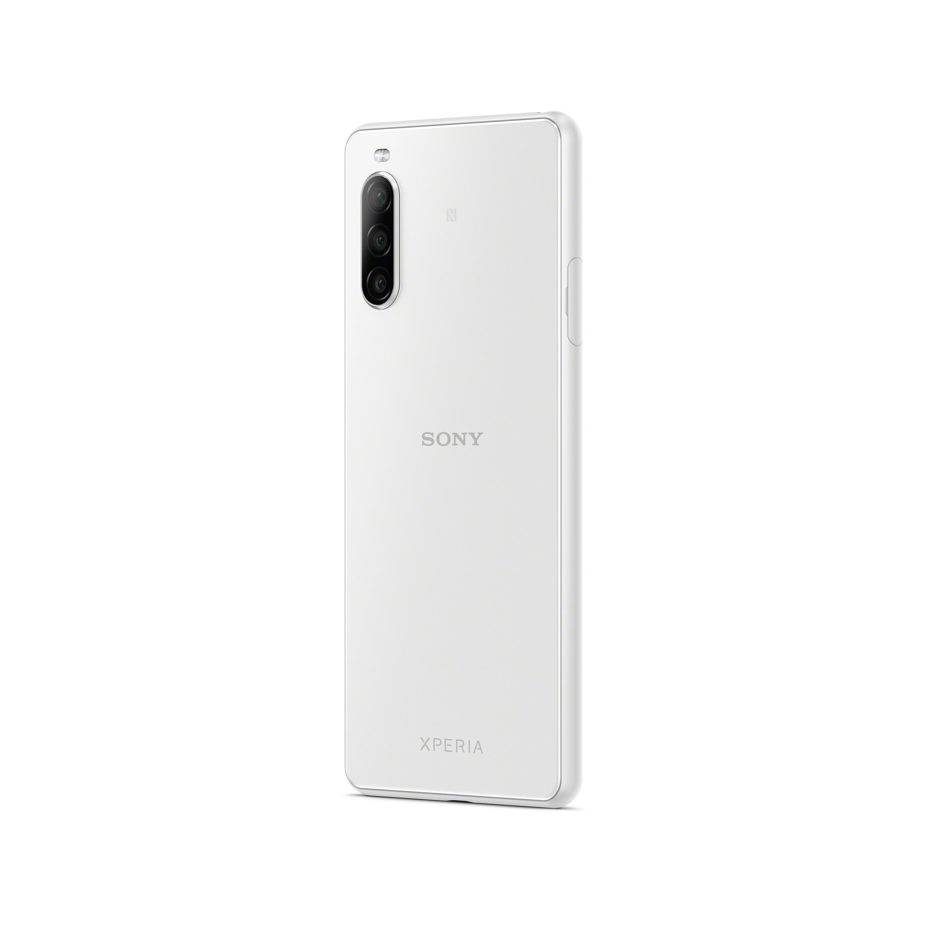 SONY Weiß 21:9 Xperia 10 SIM GB Display 128 II Dual