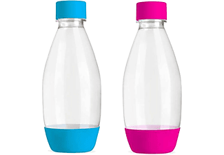 SODASTREAM Bottles Fuse Pink + Light Blue