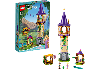 LEGO 43187 Rapunzels Turm Bausatz, Mehrfarbig