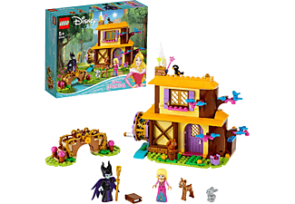 LEGO 43188 Auroras Hütte im Wald Bausatz, Mehrfarbig