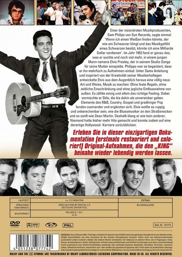 Gold-Edition DVD Elvis