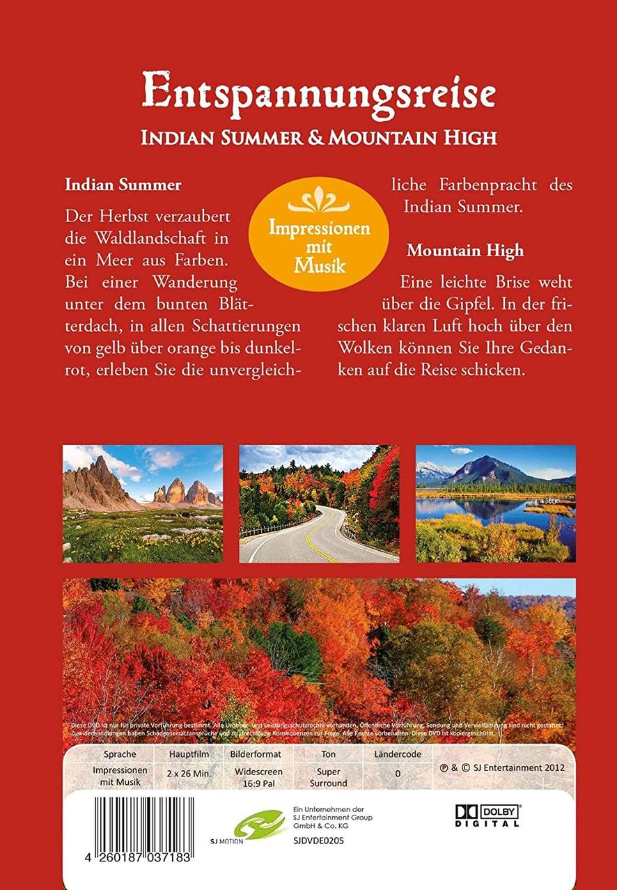 Mountain DVD & High Summer Indian