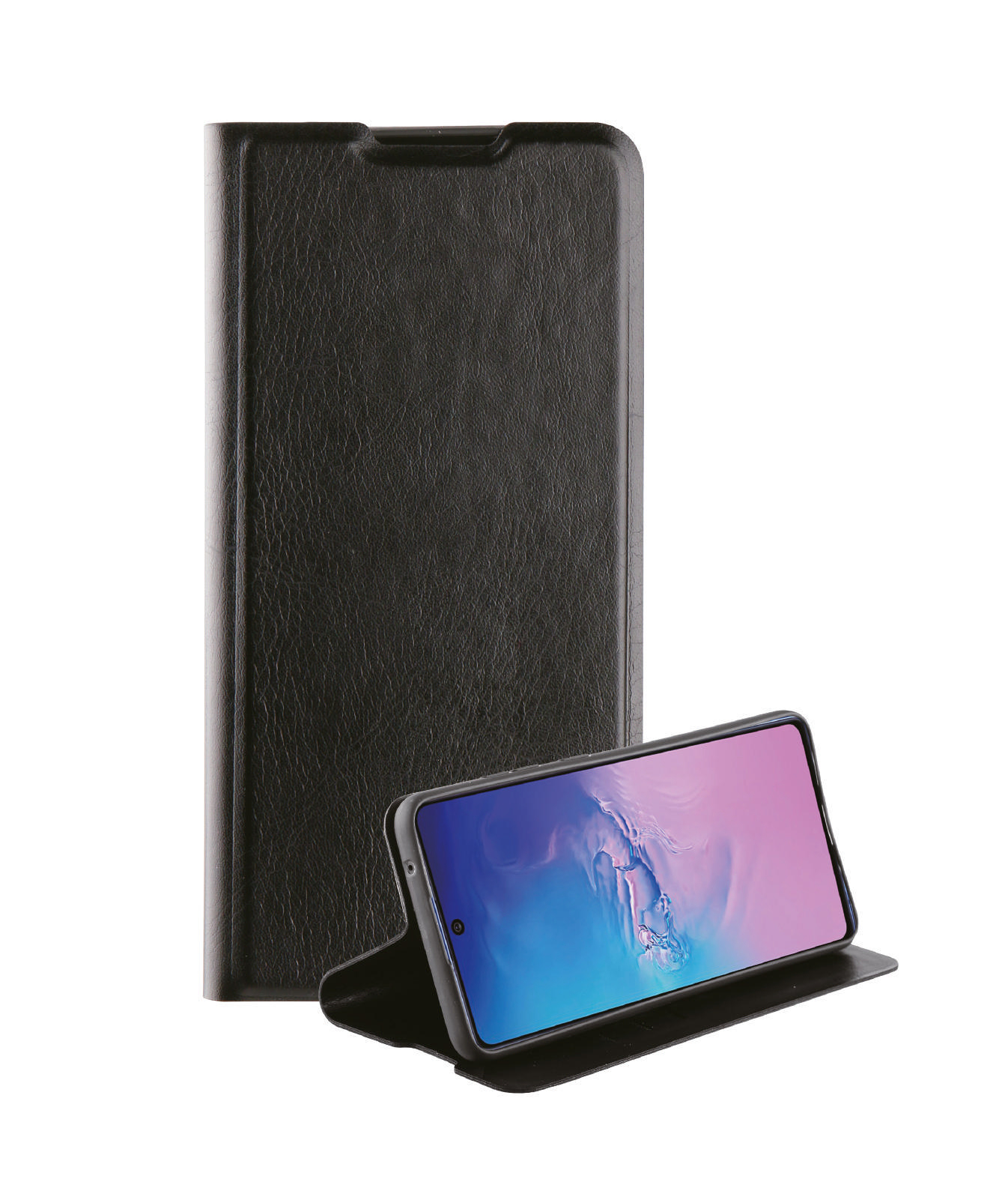 VIVANCO Premium Wallet, Bookcover, Galaxy Schwarz Samsung, S10 Lite