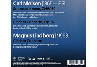 Manz/Deutsche Radio Philharmonie/Lindberg/Beykirch - Lindberg And Nielsen:Clarinet Concertos  - (CD)