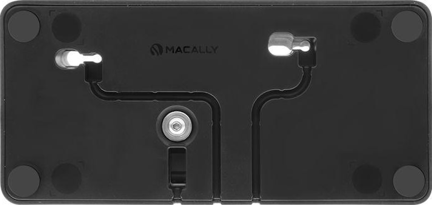 MACALLY MWATCHSTAND3 - Ladeständer (Schwarz/Silber)