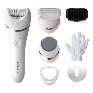 PHILIPS BRE730/10 Seies 8000 Wet & Dry - Epilierer (Weiss)