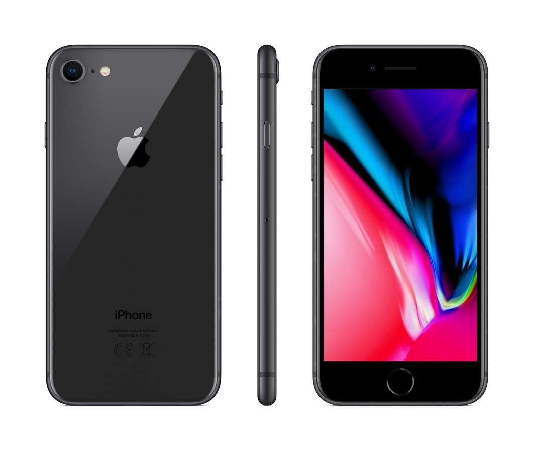 Apple iPhone 8, Gris espacial, 128 GB, 2 GB RAM, 4.7" Retina HD, Chip A11 Bionic, iOS