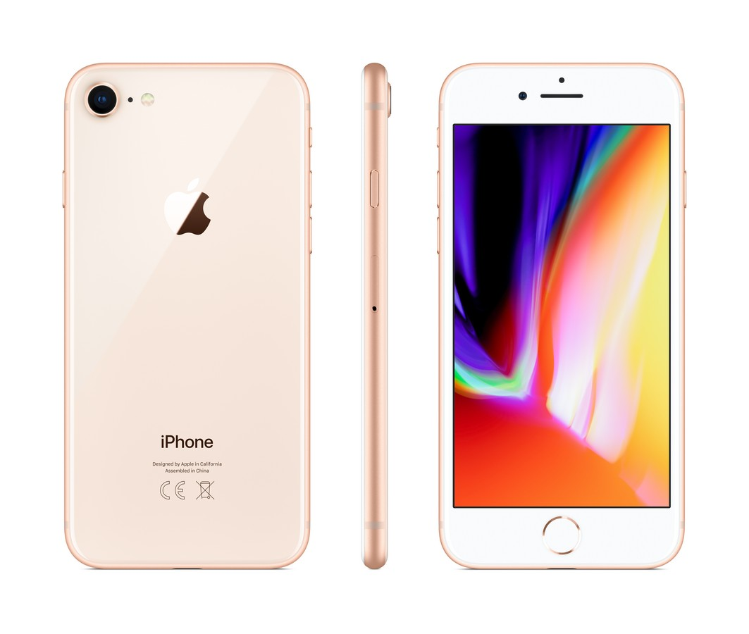 Apple iPhone 8, Dorado, 128 GB, 2 GB RAM, 4.7