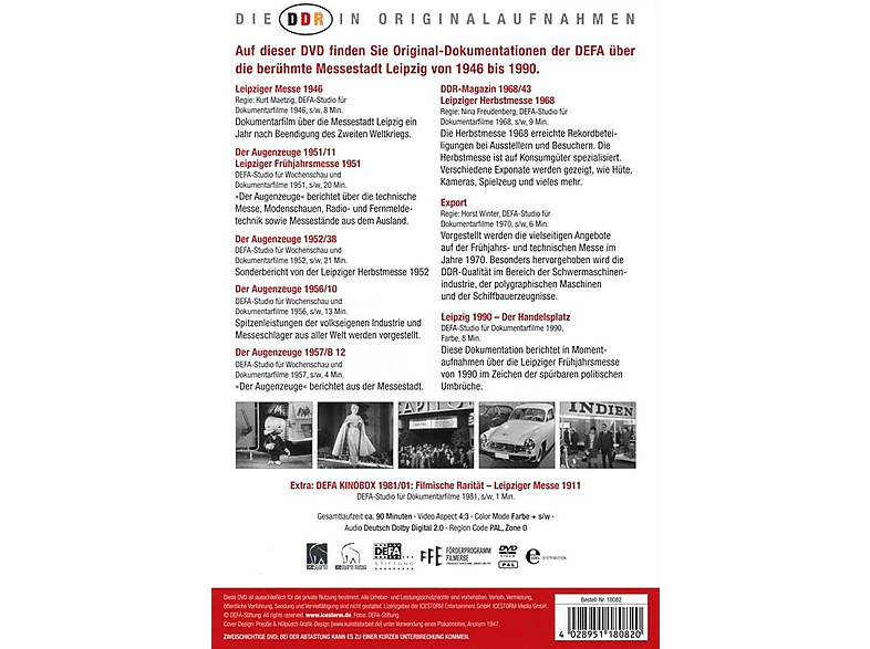 Thumbnail - Leipziger Messe - Die DDR In Originalaufnahmen DVD