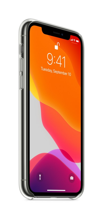 Apple Clear Case, Funda para iPhone 11 Pro, Transparente