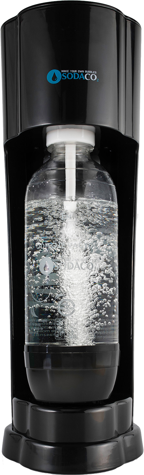SODACO R100B Royal szódakészítő gép, fekete