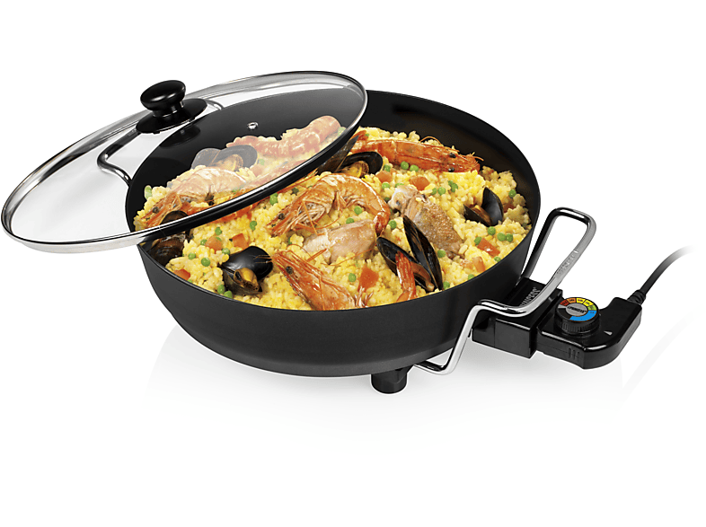 REACONDICIONADO Seminuevo Muy bueno Multicazuela paellera - Princess PS162367 1800W, Revestimiento Teflón Dupont multicapa